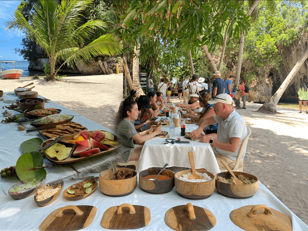 How can I travel from Los Haitises National Park to Punta Cana?